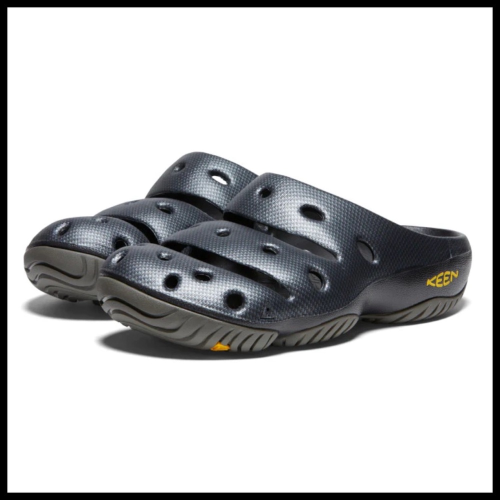 Keen🌞🩴Yogui Graphite Grey One Owner Non Marking Slip On Super Lightweight S13